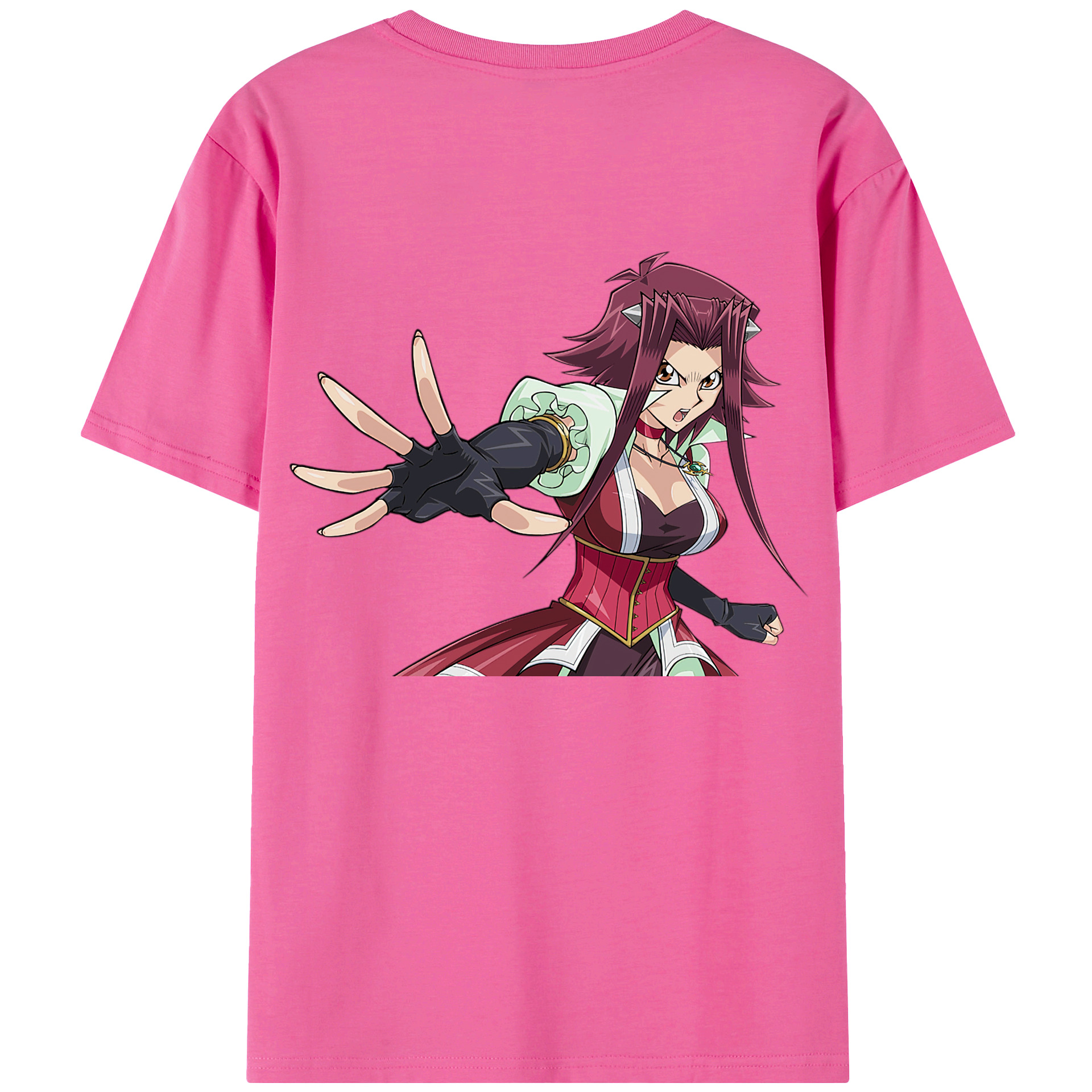 （画像用） 遊☆戯☆王 Yu-Gi-Oh! レディース半袖Tシャツ(バックプリント)